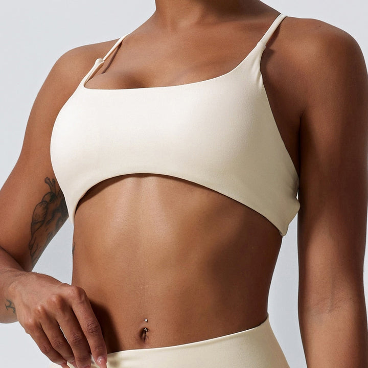 Back Cross Sports Bra - Siopie