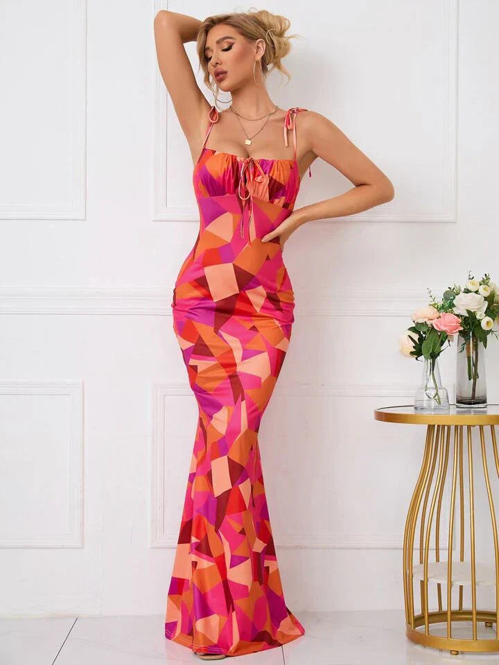 Amelia Floral Maxi Dress - Siopie