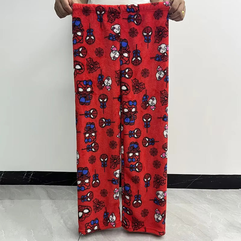 Cotton Velvet Hello Kitty Spider-man PJ - Siopie