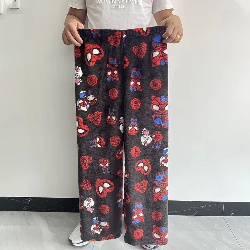 Cotton Velvet Hello Kitty Spider-man PJ - Siopie