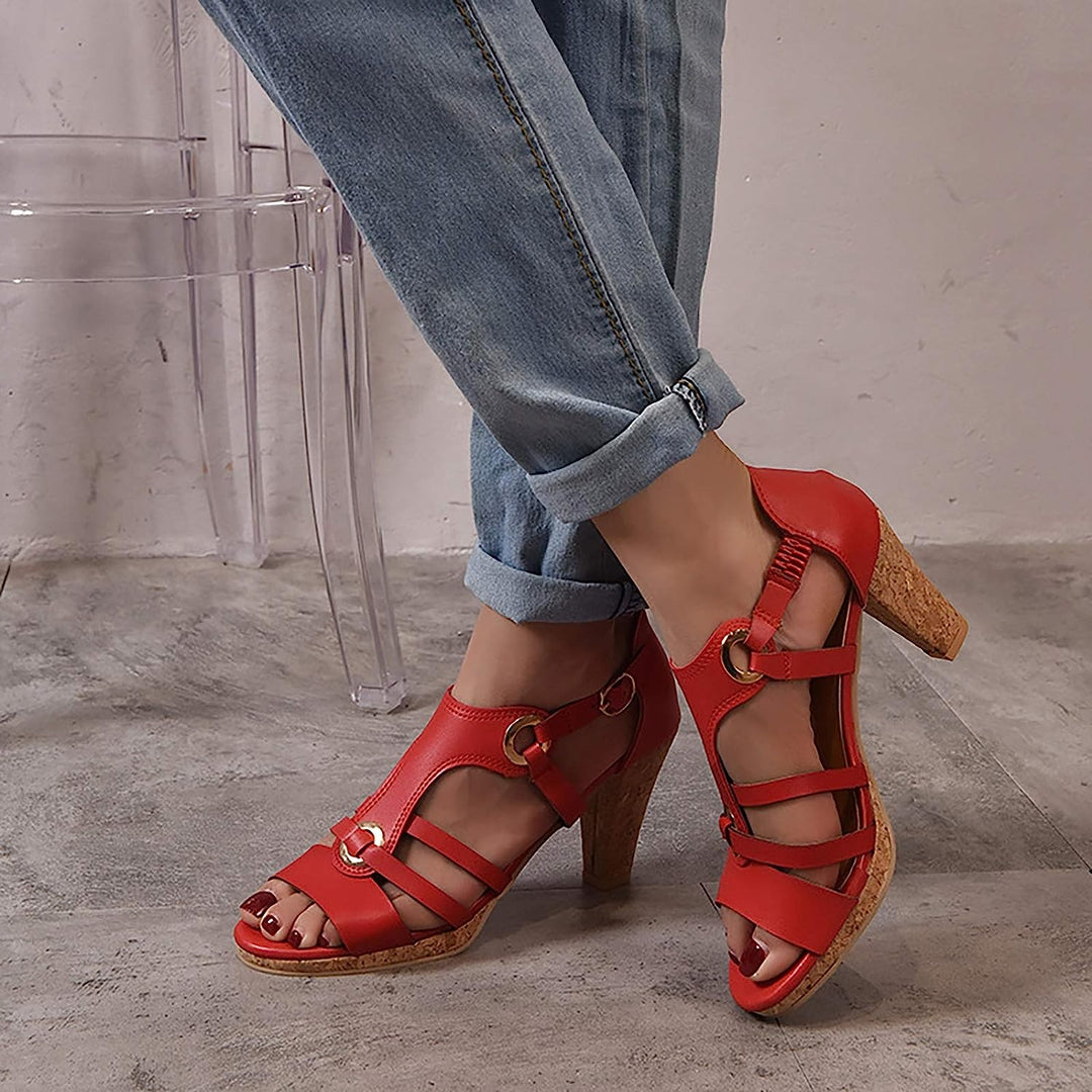 MarleyShoes™ - Orthopedic sandals with heels