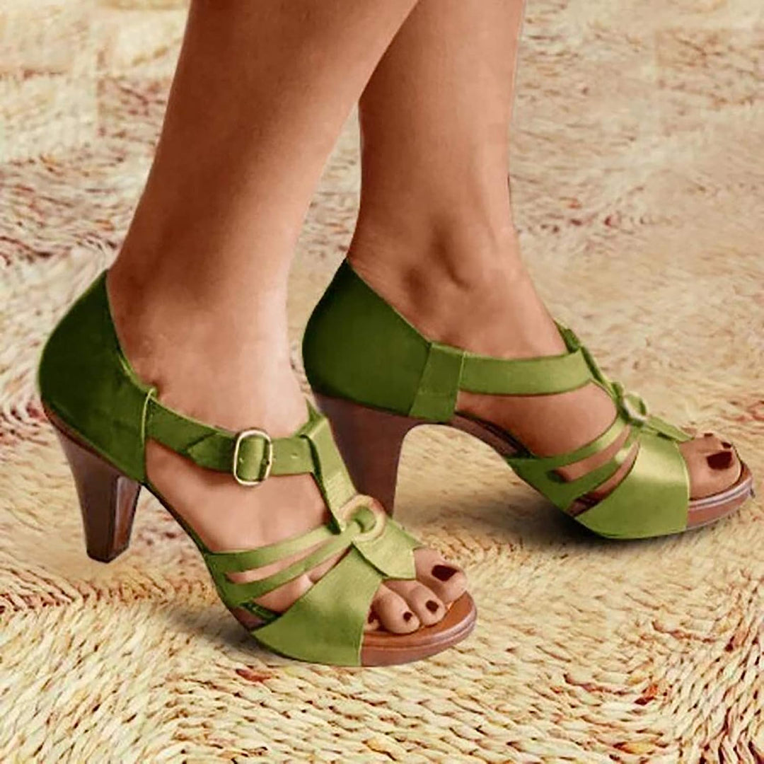 MarleyShoes™ - Orthopedic sandals with heels