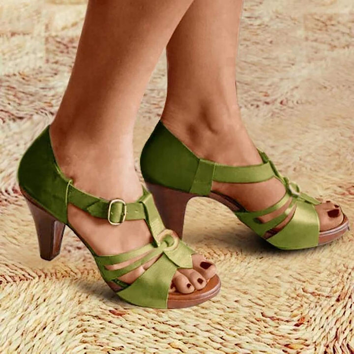 MarleyShoes™ - Orthopedic sandals with heels