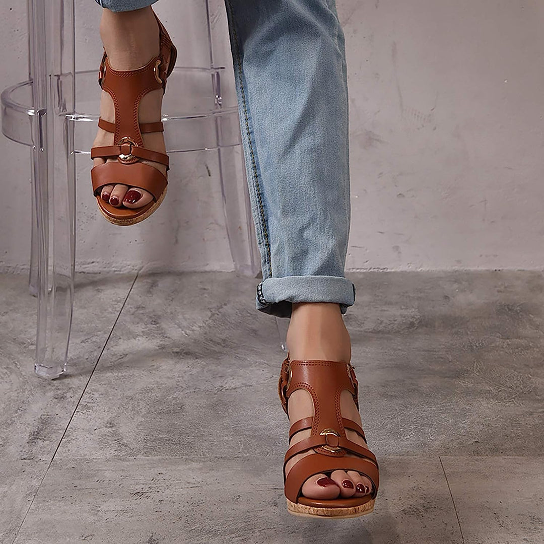 MarleyShoes™ - Orthopedic sandals with heels