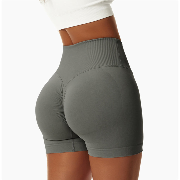 High Waist Scrunch Shorts - Siopie