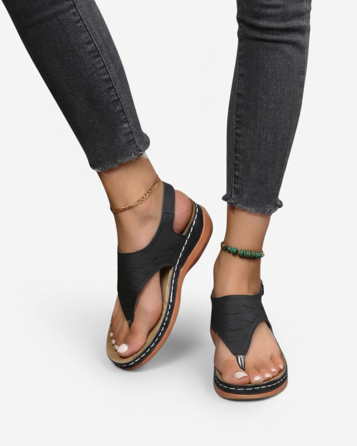 Thong Sandals Women Casual Summer Ankle Strap