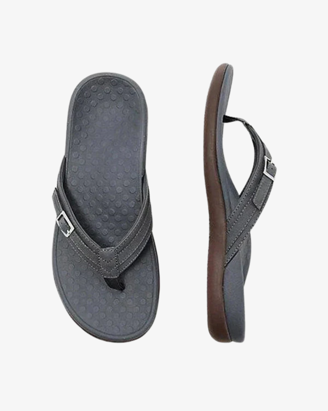 Flip Flops Women Casual Summer Thong Sandals Buckle Accent