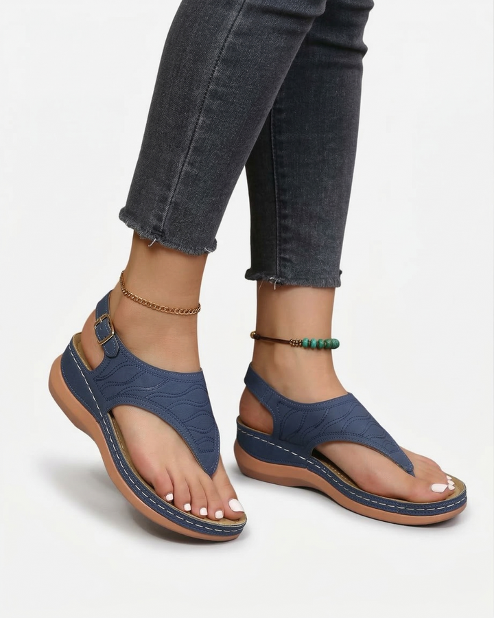 Thong Sandals Women Casual Summer Ankle Strap