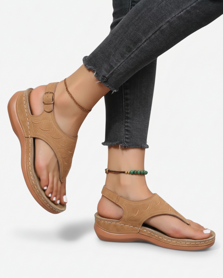 Thong Sandals Women Casual Summer Ankle Strap