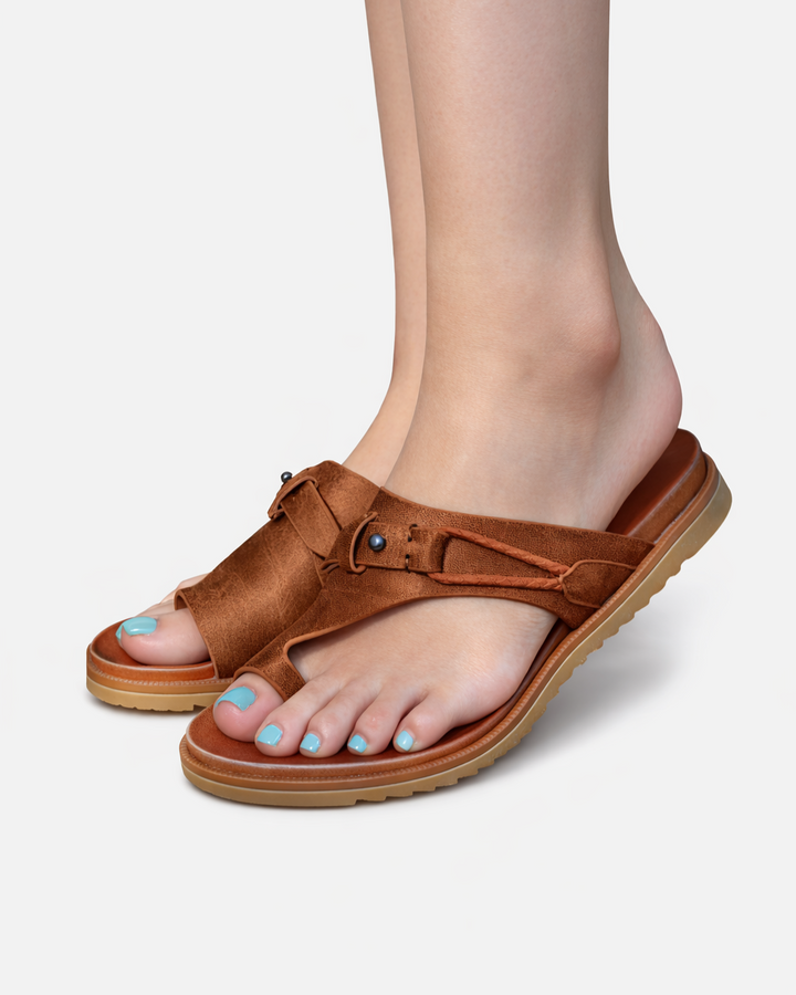 Toe Loop Sandals Buckle Strap Slide Open Toe