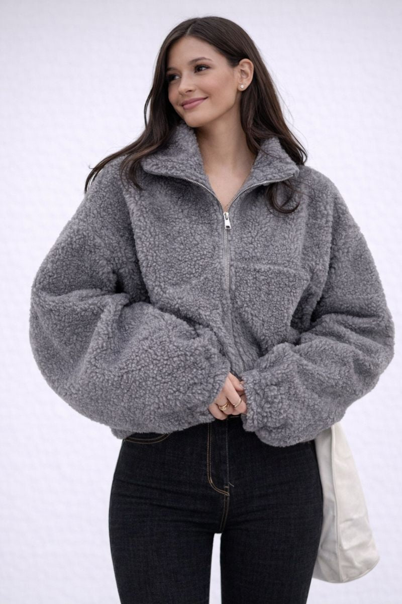 Women’s Wool Jacket with Classic Fit for Warm Everyday Wear