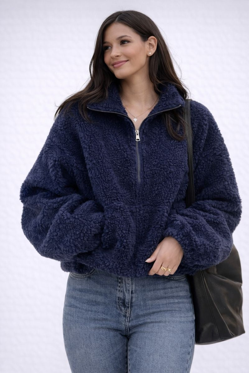 Women’s Wool Jacket with Classic Fit for Warm Everyday Wear