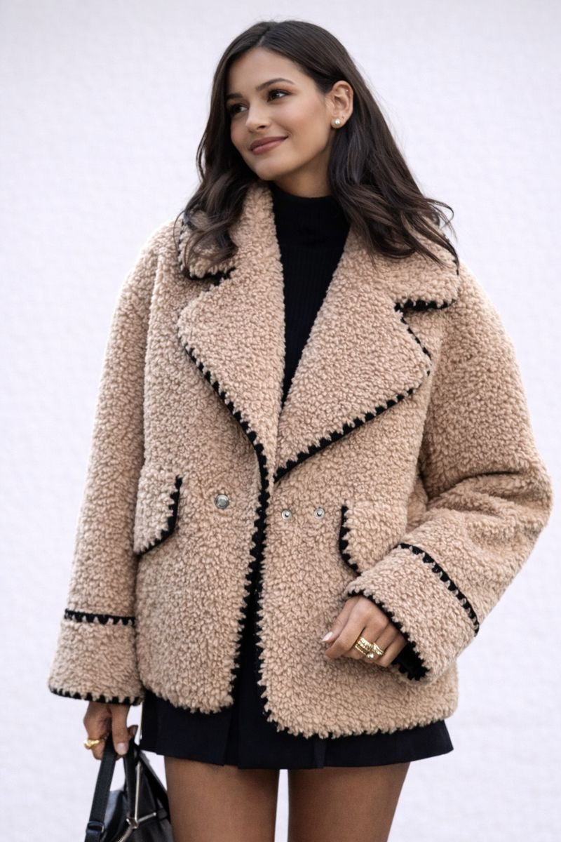 Women’s Warm Lined Winter Jacket with Modern Fit for Everyday Wear