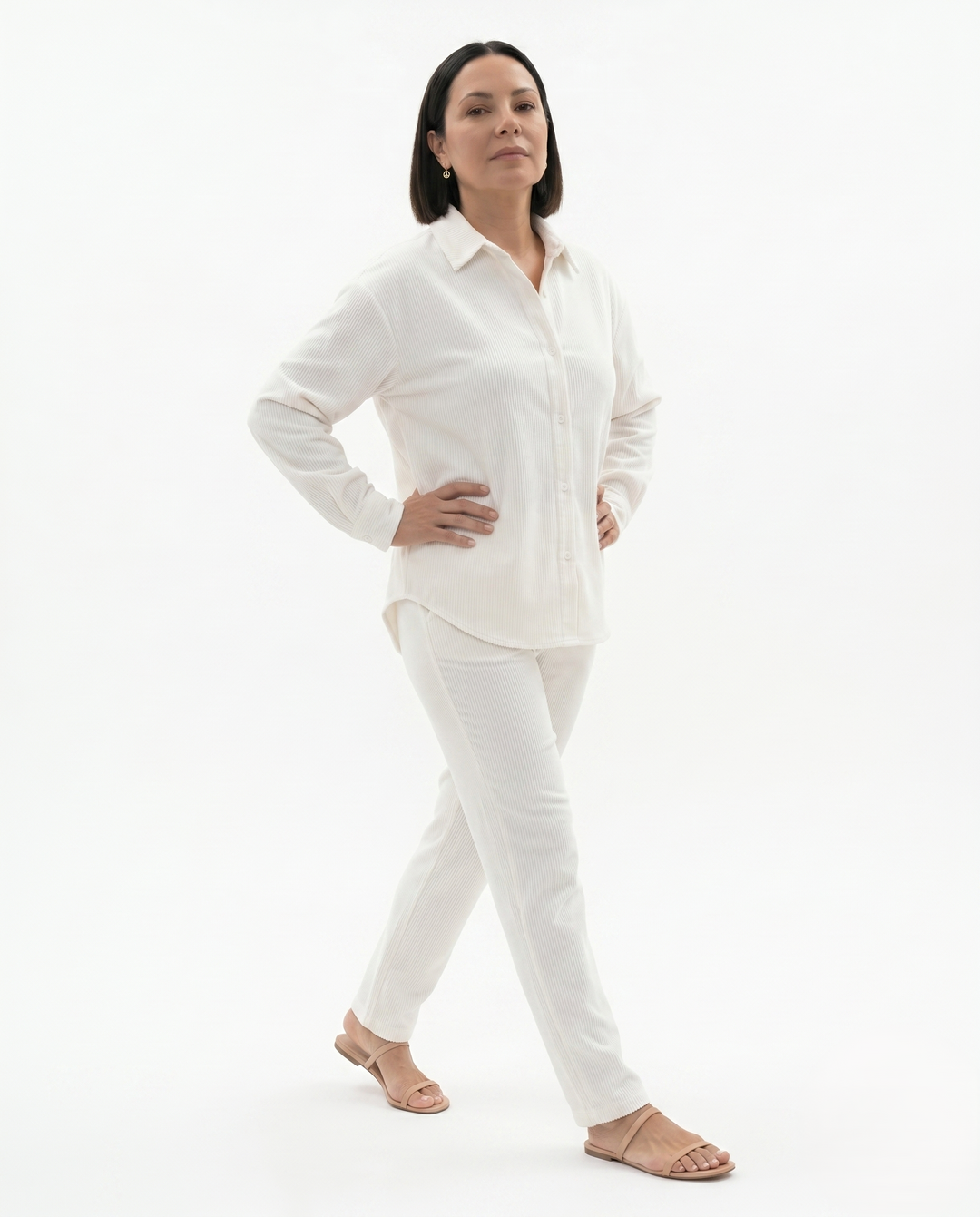 Siopie | Women’s Fluid Tailored Long Sleeve Shirt