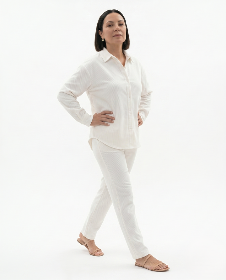 Siopie | Women’s Fluid Tailored Long Sleeve Shirt