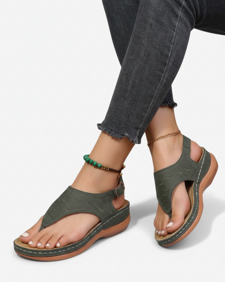 Thong Sandals Women Casual Summer Ankle Strap