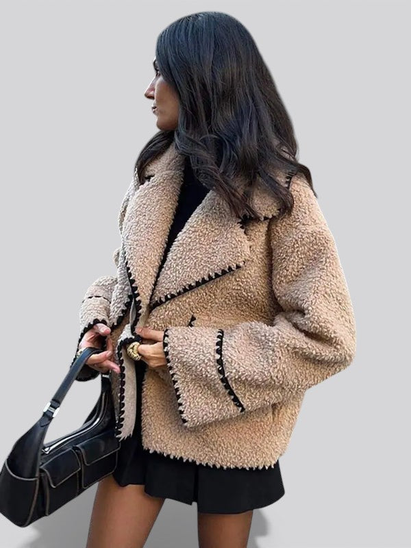 Women’s Warm Lined Winter Jacket with Modern Fit for Everyday Wear