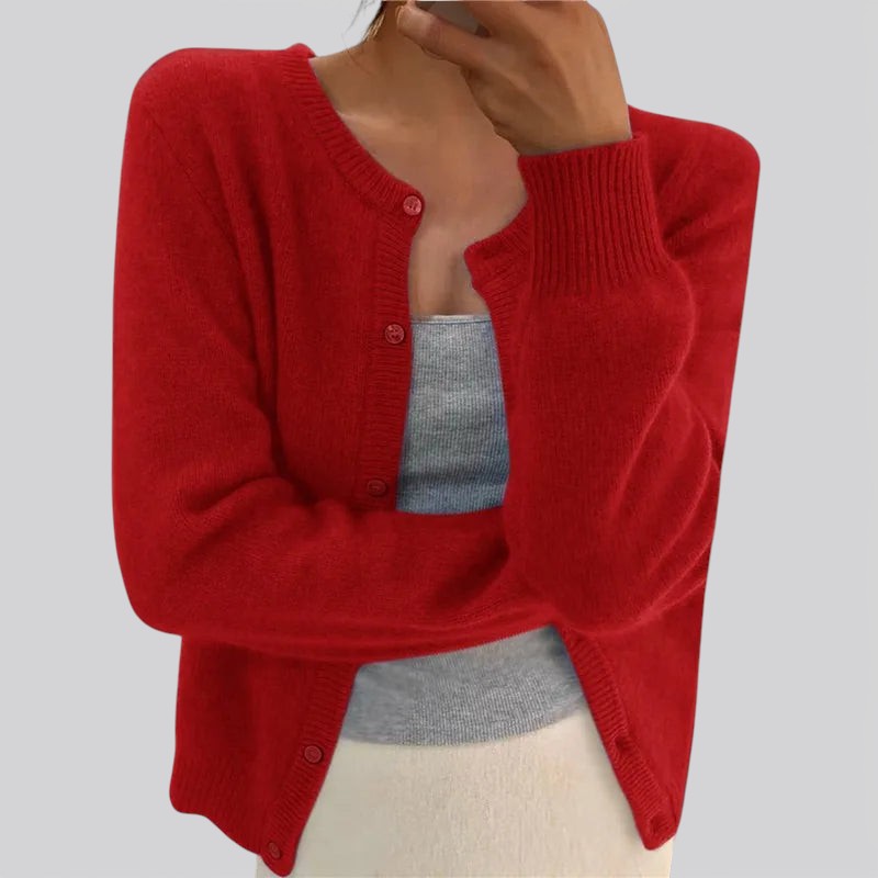Women’s Soft Knit Cardigan for Elegant Everyday Layering