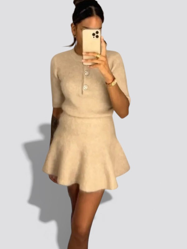 Women’s Elegant Two Piece Outfit Set for Formal and Chic Occasions