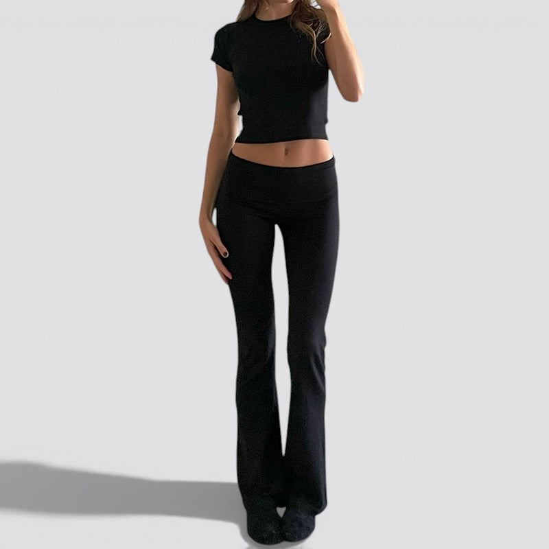 Women’s Cotton Lounge Set – Relaxed Fit Two Piece Casual Outfit