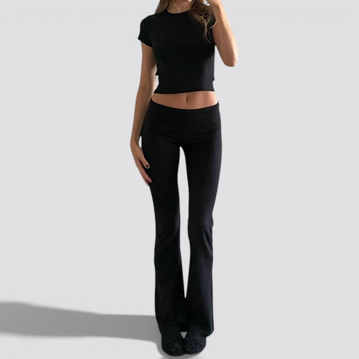 Women’s Cotton Lounge Set – Relaxed Fit Two Piece Casual Outfit