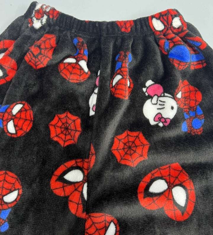 Cotton Velvet Hello Kitty Spider-man PJ - Siopie