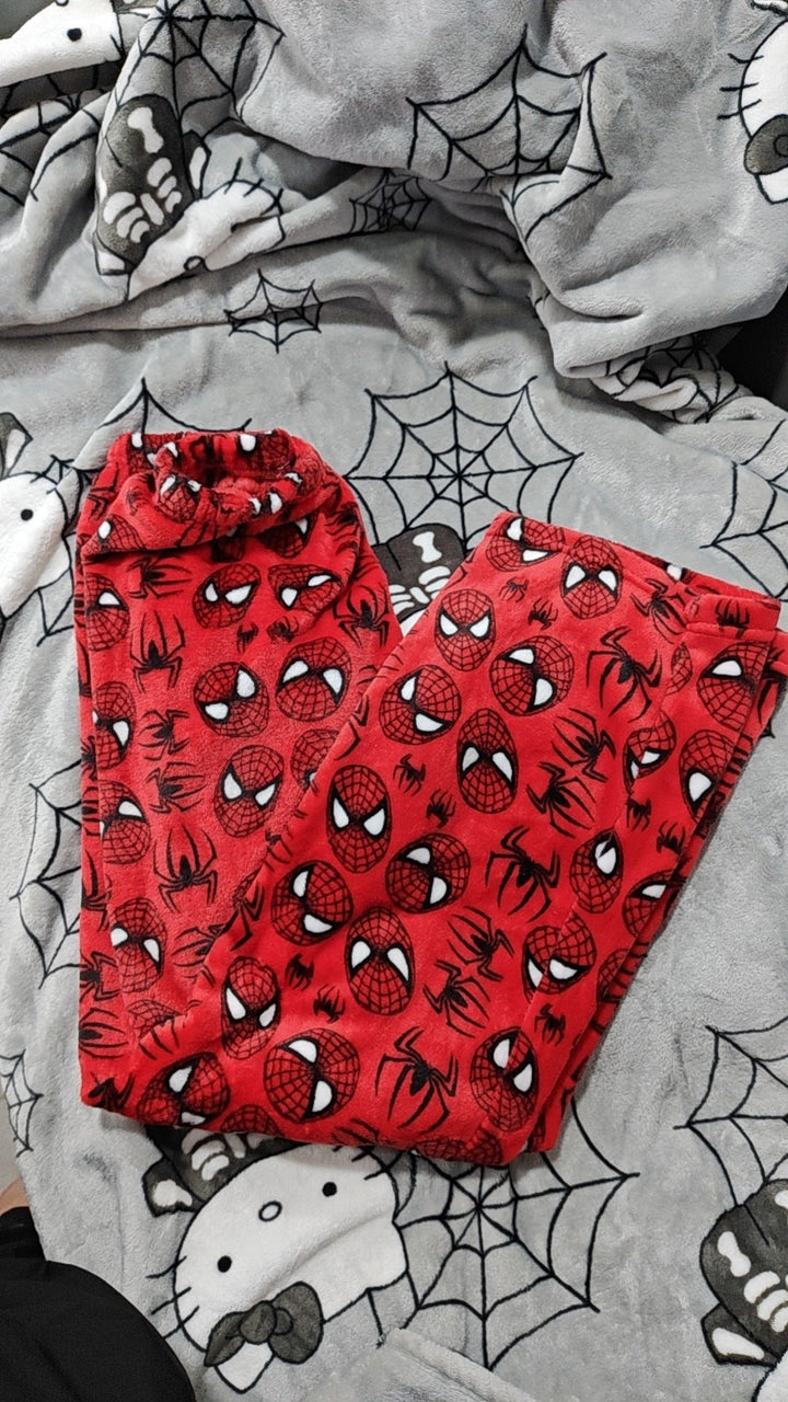 Cotton Velvet Hello Kitty Spider-man PJ - Siopie