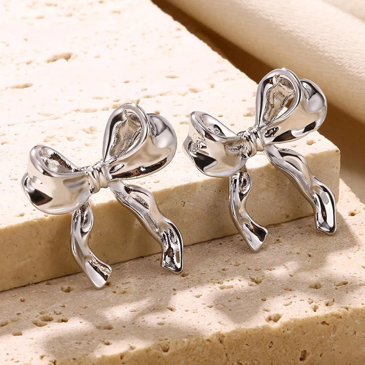 Bow Earrings - Siopie