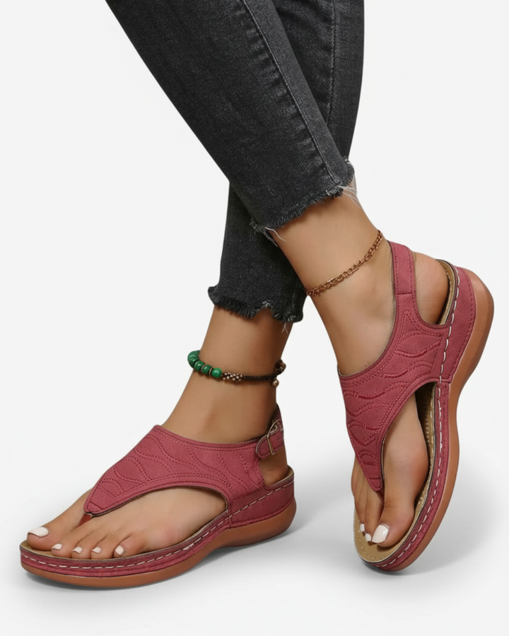 Thong Sandals Women Casual Summer Ankle Strap