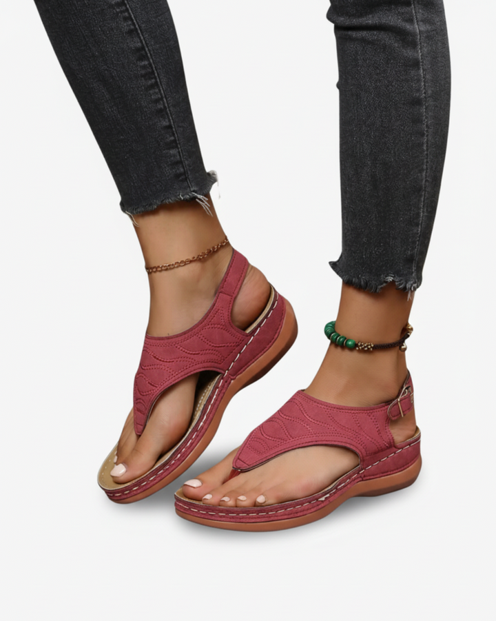 Thong Sandals Women Casual Summer Ankle Strap