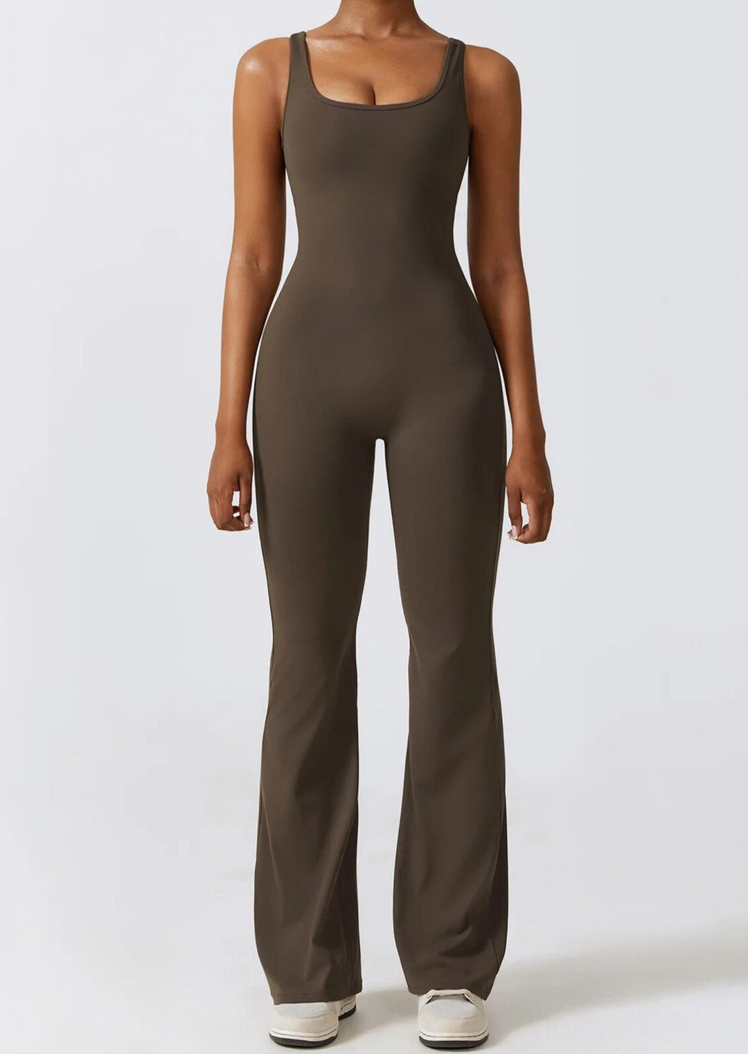 Flare Scrunch Jumpsuit - Siopie