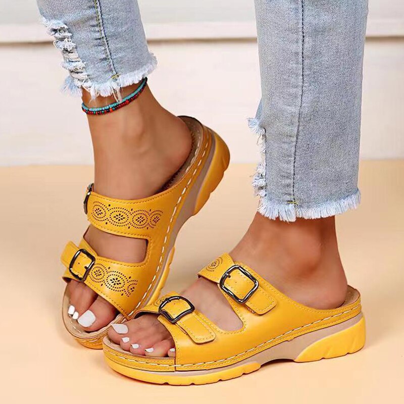 MarleyShoes™ | Comfortable Orthopedic Sandals For Women