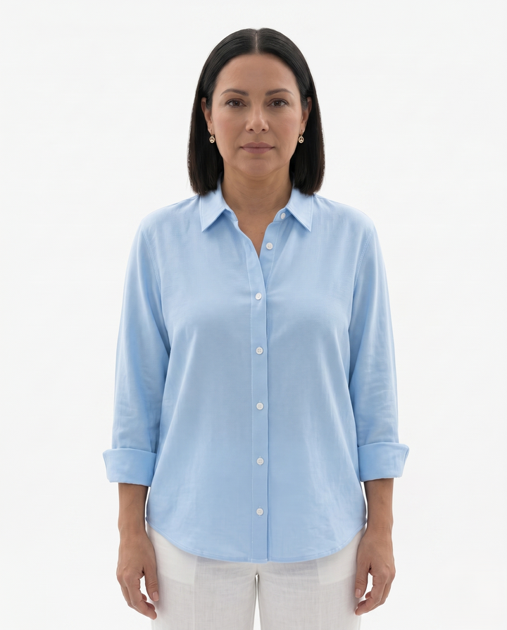 Siopie | Women’s Fluid Tailored Long Sleeve Shirt