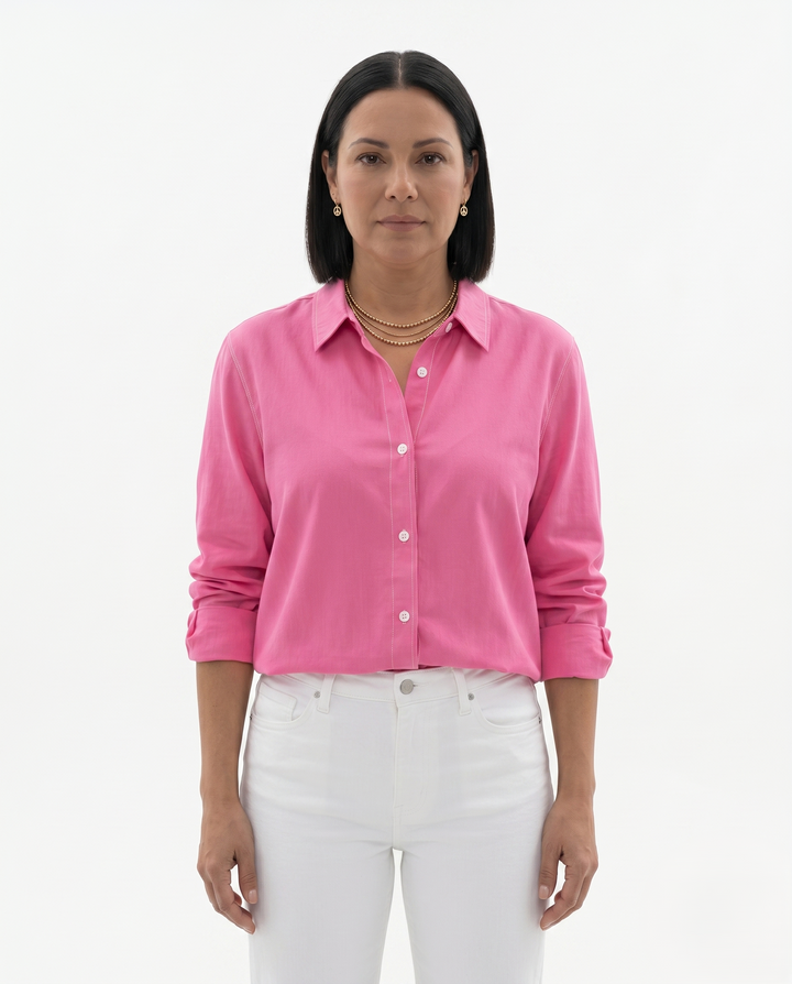Siopie | Women’s Fluid Tailored Long Sleeve Shirt