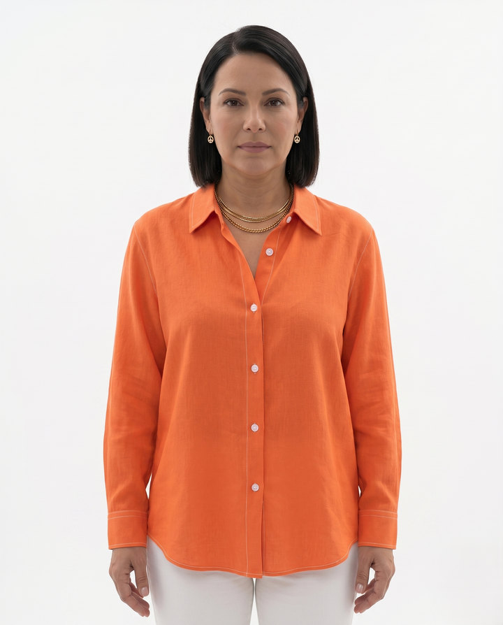 Siopie | Women’s Fluid Tailored Long Sleeve Shirt