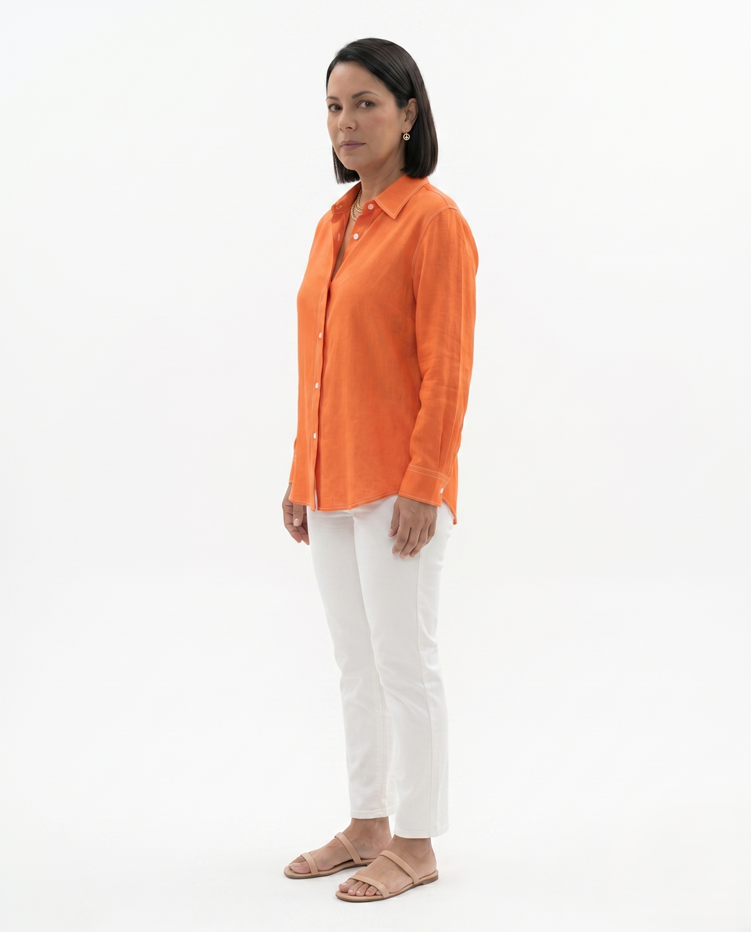 Siopie | Women’s Fluid Tailored Long Sleeve Shirt