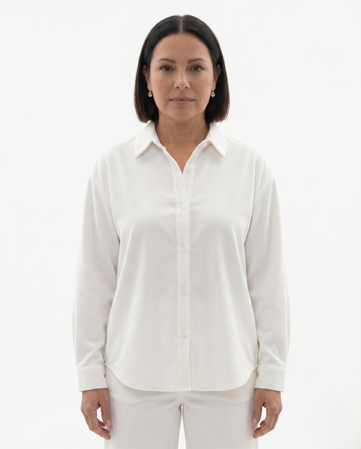 Siopie | Women’s Fluid Tailored Long Sleeve Shirt