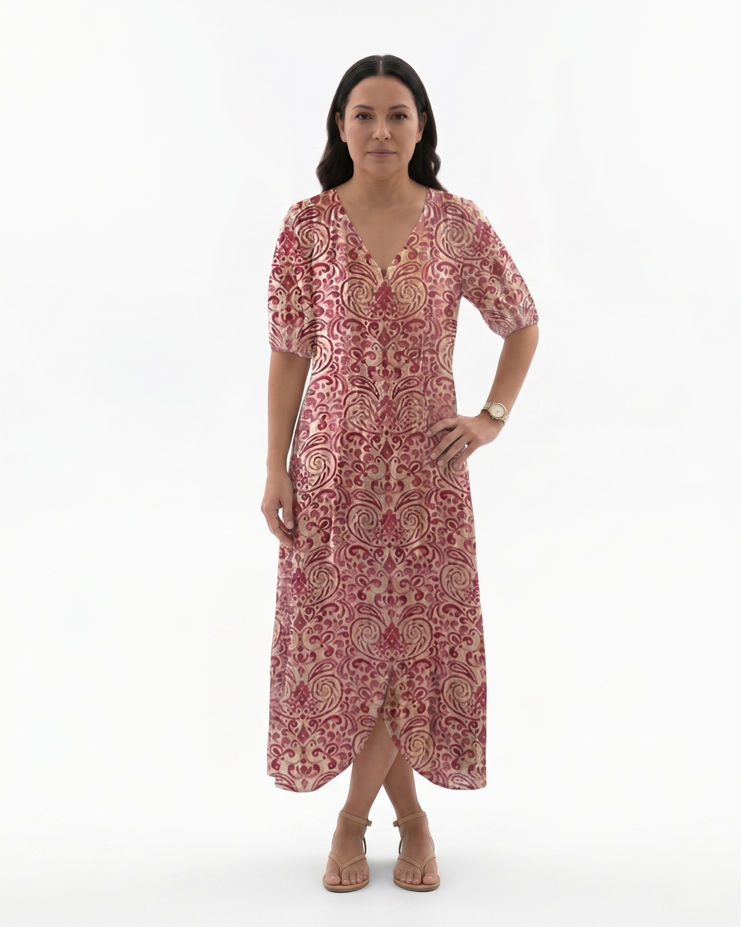Siopie | Women’s Printed Bohemian Maxi Dress