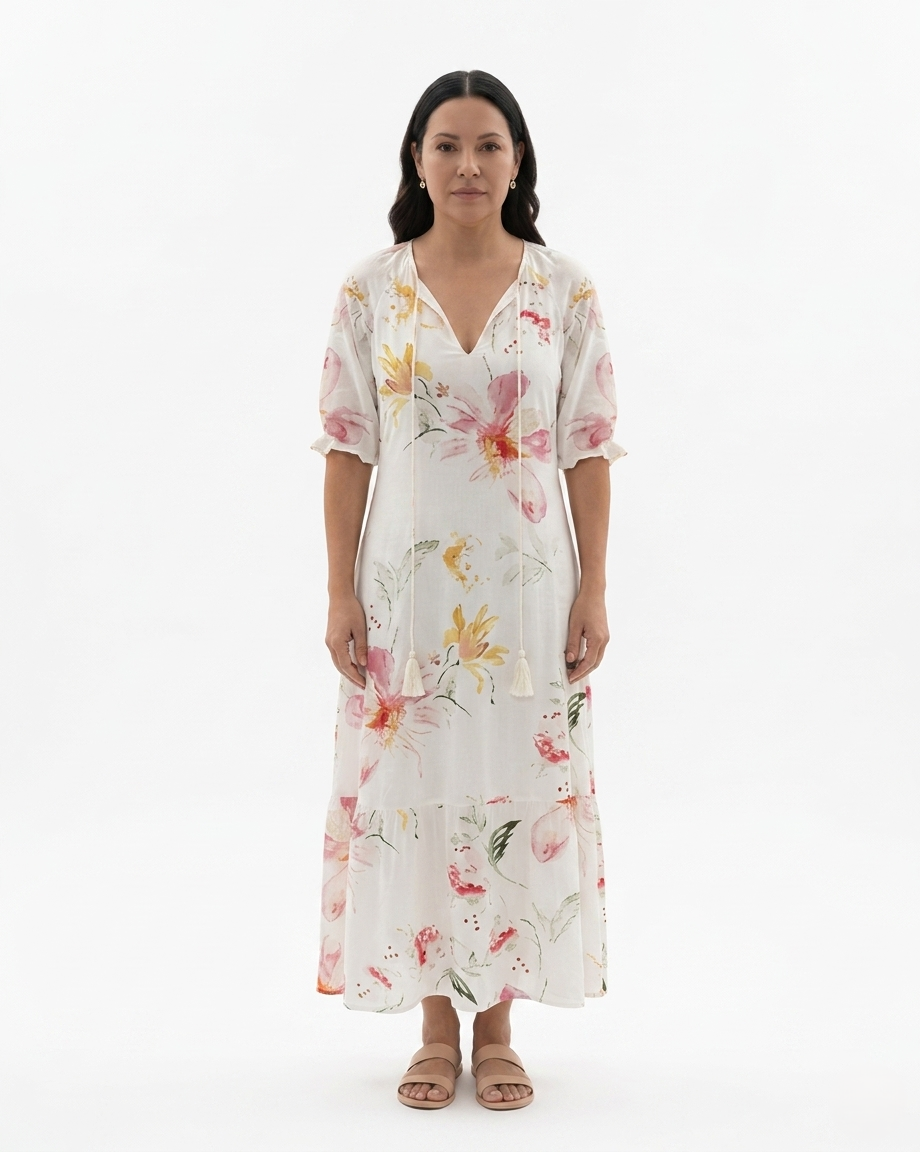 Siopie | Women’s Printed Bohemian Maxi Dress