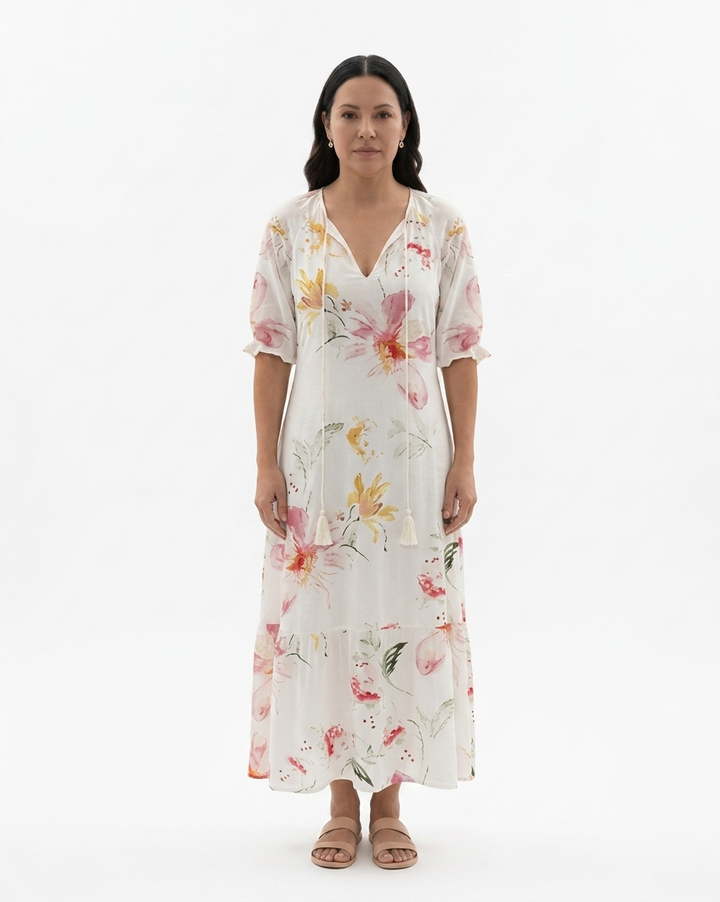 Siopie | Women’s Printed Bohemian Maxi Dress