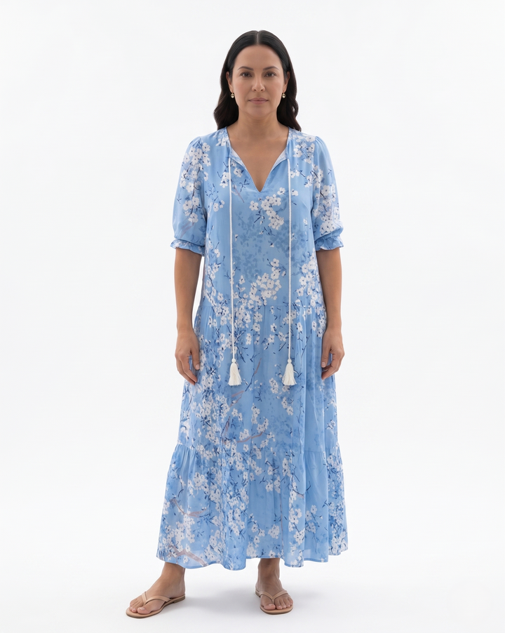 Siopie | Women’s Printed Bohemian Maxi Dress