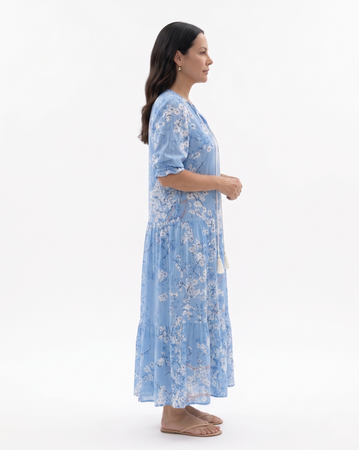 Siopie | Women’s Printed Bohemian Maxi Dress