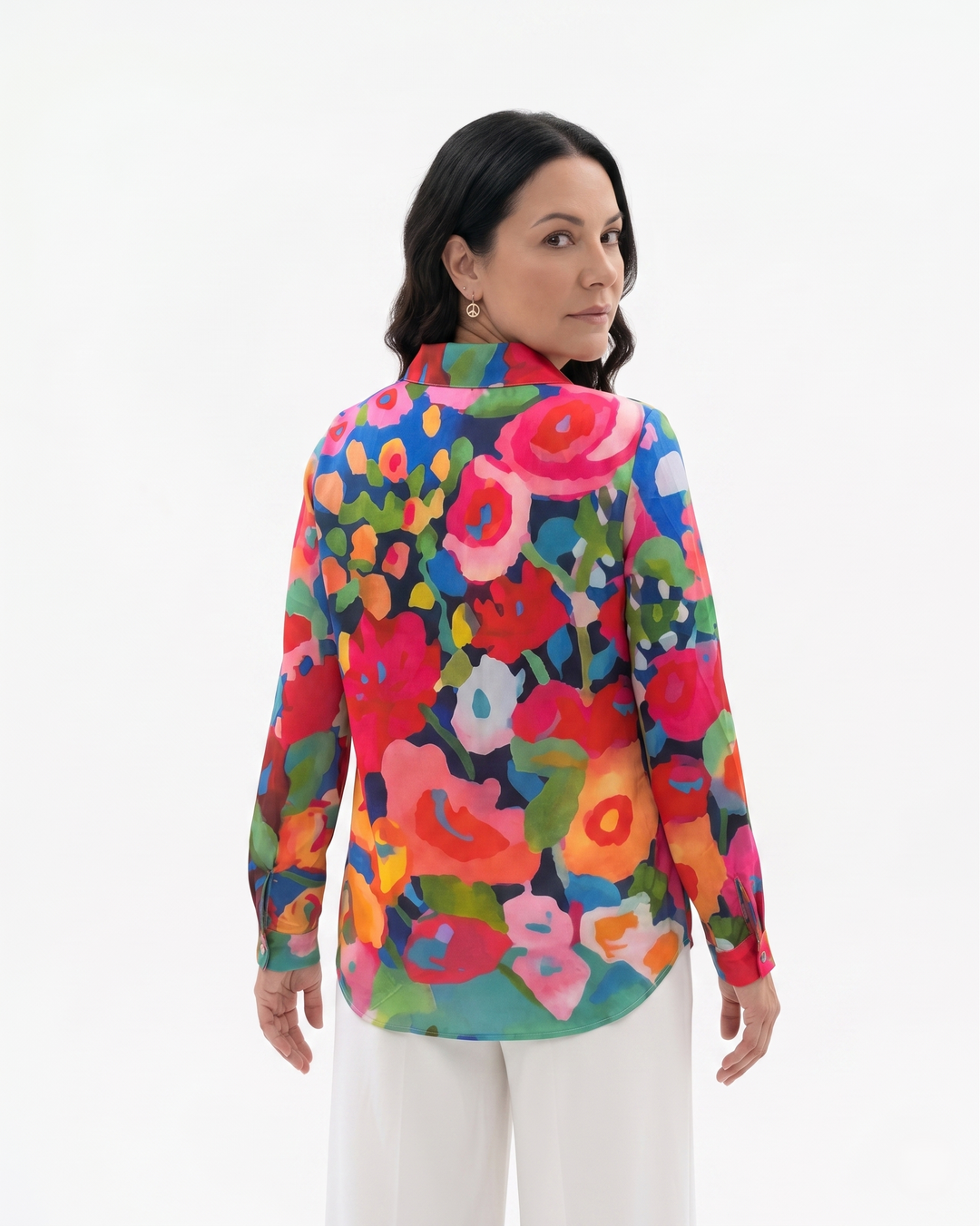 Siopie | Women’s Printed Button Through Blouse