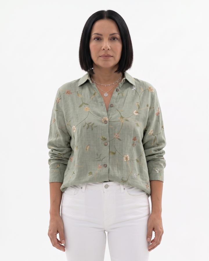 Siopie | Women’s Printed Long Sleeve Shirt