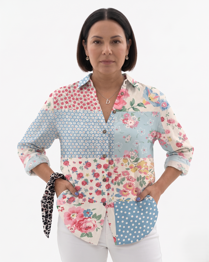 Siopie | Women’s Printed Long Sleeve Shirt