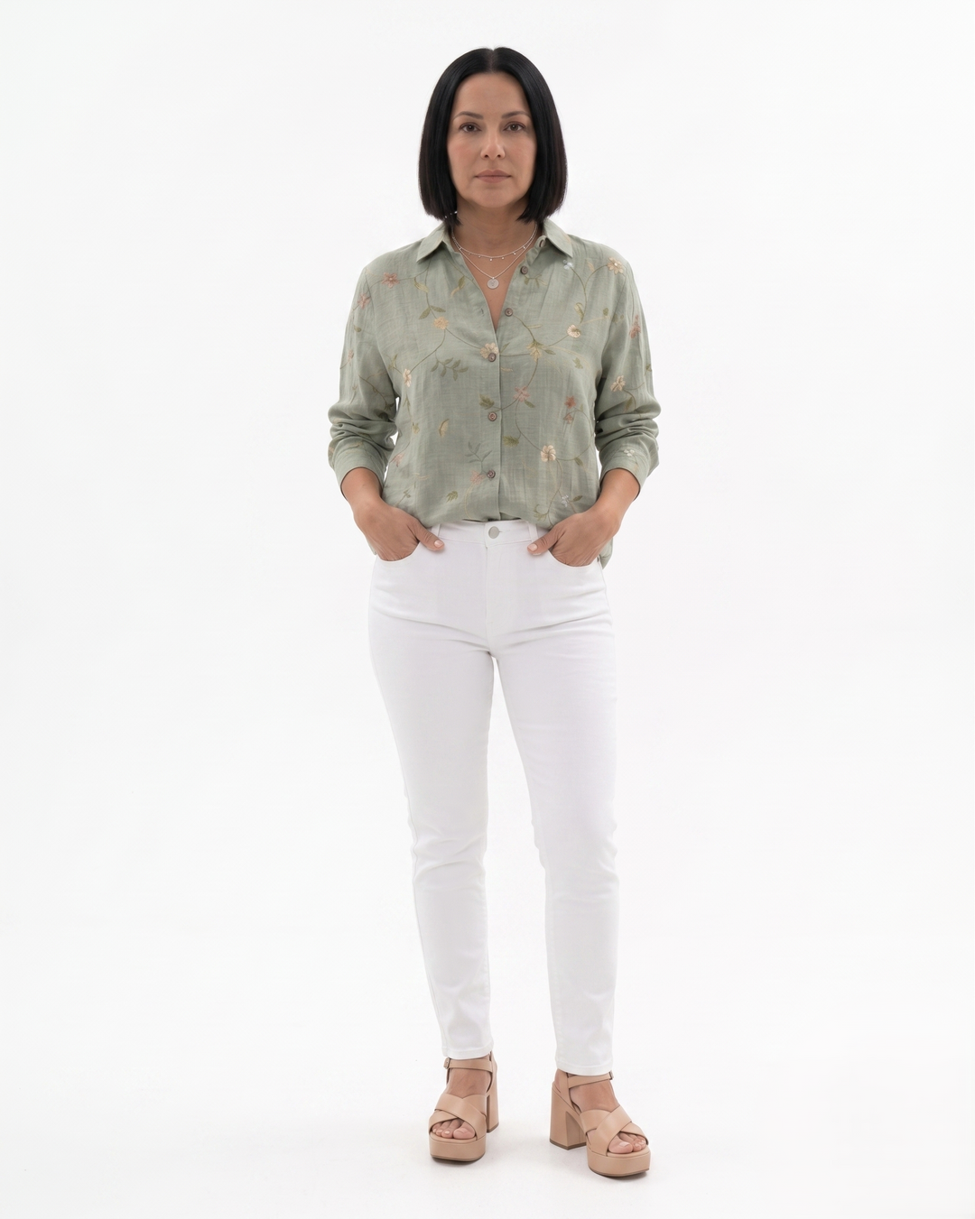Siopie | Women’s Printed Long Sleeve Shirt
