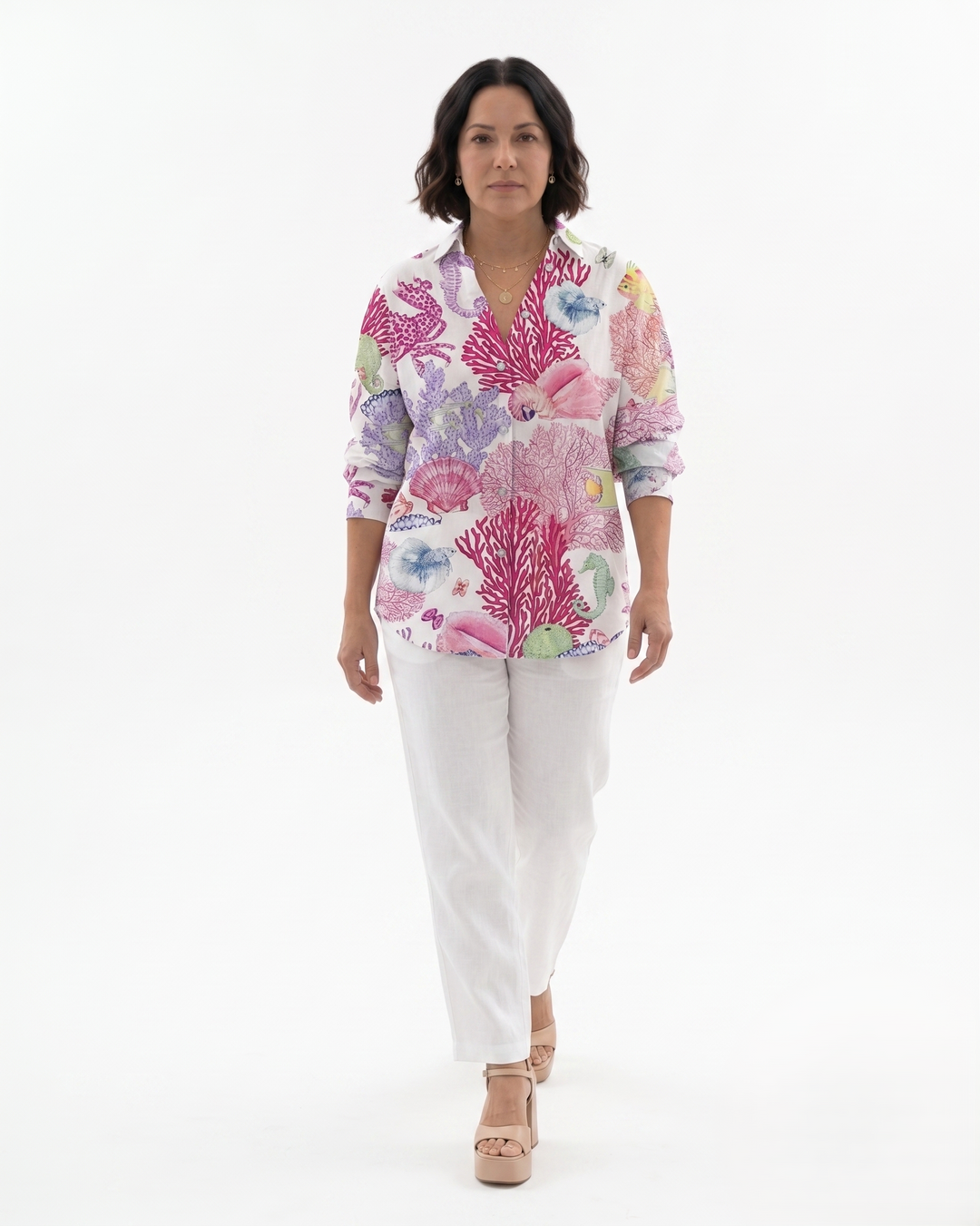 Siopie | Women’s Printed Long Sleeve Shirt
