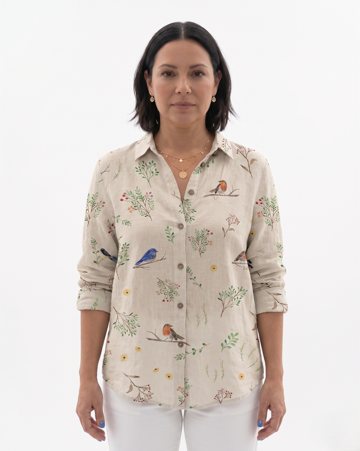 Siopie | Women’s Printed Long Sleeve Shirt