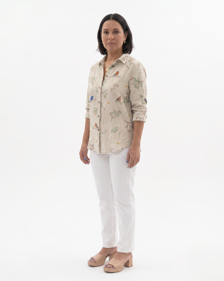 Siopie | Women’s Printed Long Sleeve Shirt