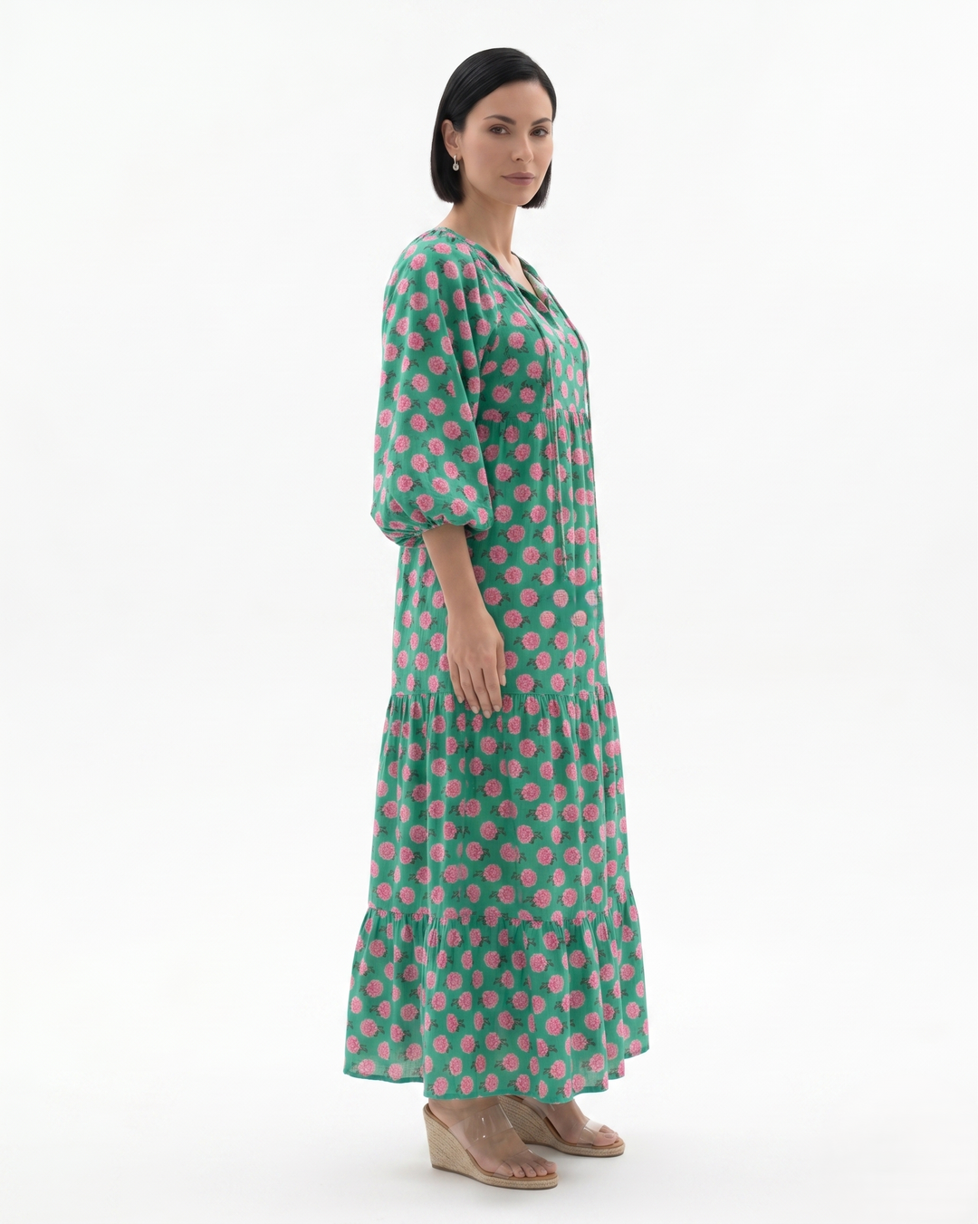 Siopie | Women’s Bohemian Tiered Maxi Dress